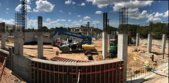 Landmark_Concrete_Dallas_Cast_IN_Place_Garage_550 Cast In Place Garage Concrete Construction Landmark Texas